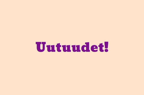 Uutuudet