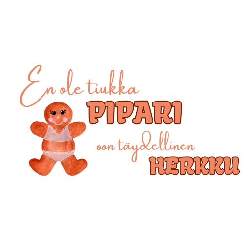 En ole tiukka pipari oon täydellinen herkku - emalimuki