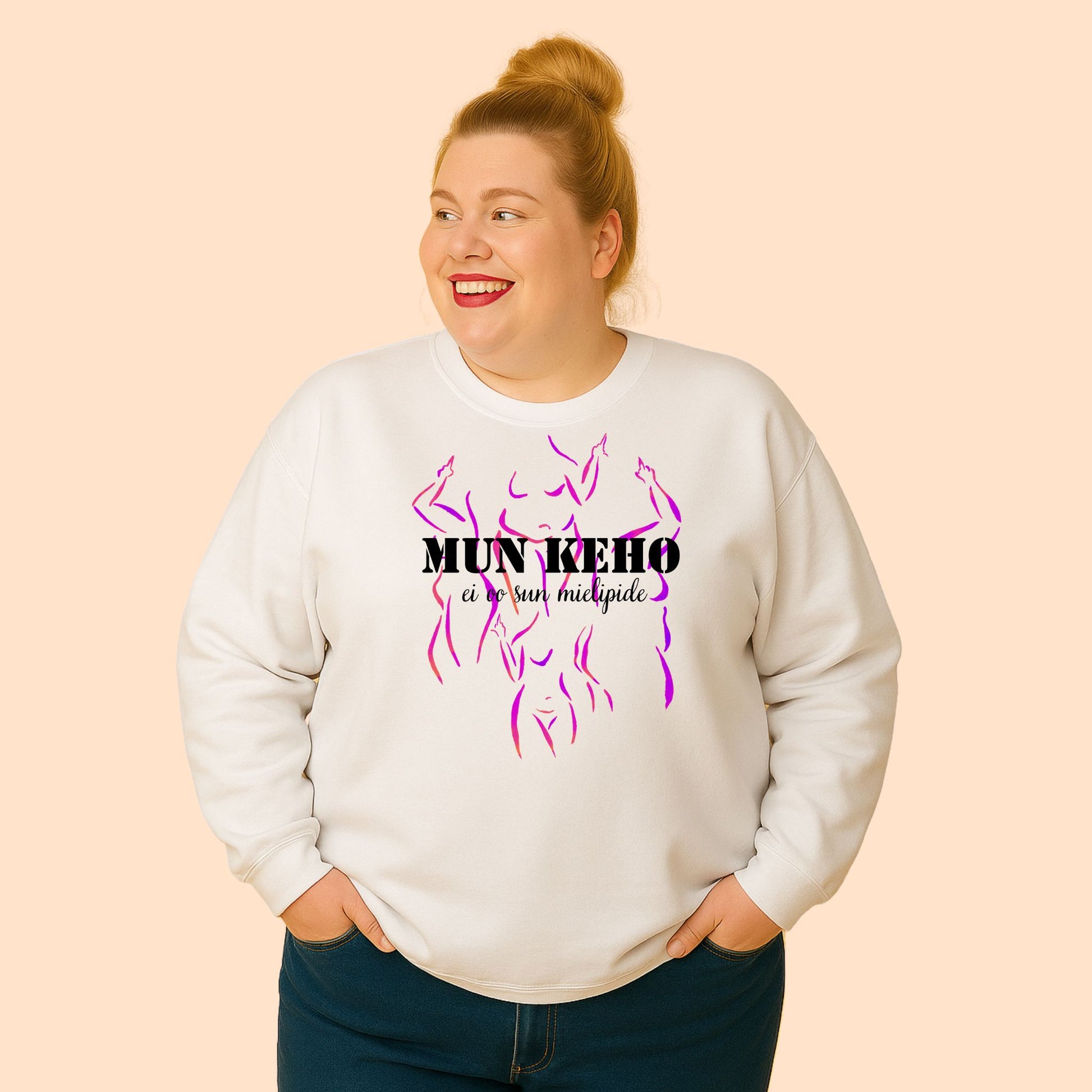 Mun keho ei oo sun mielipide - collari, useita värejä