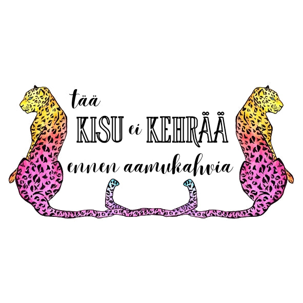 Tää kisu ei kehrää ennen aamukahvia - termarimuki