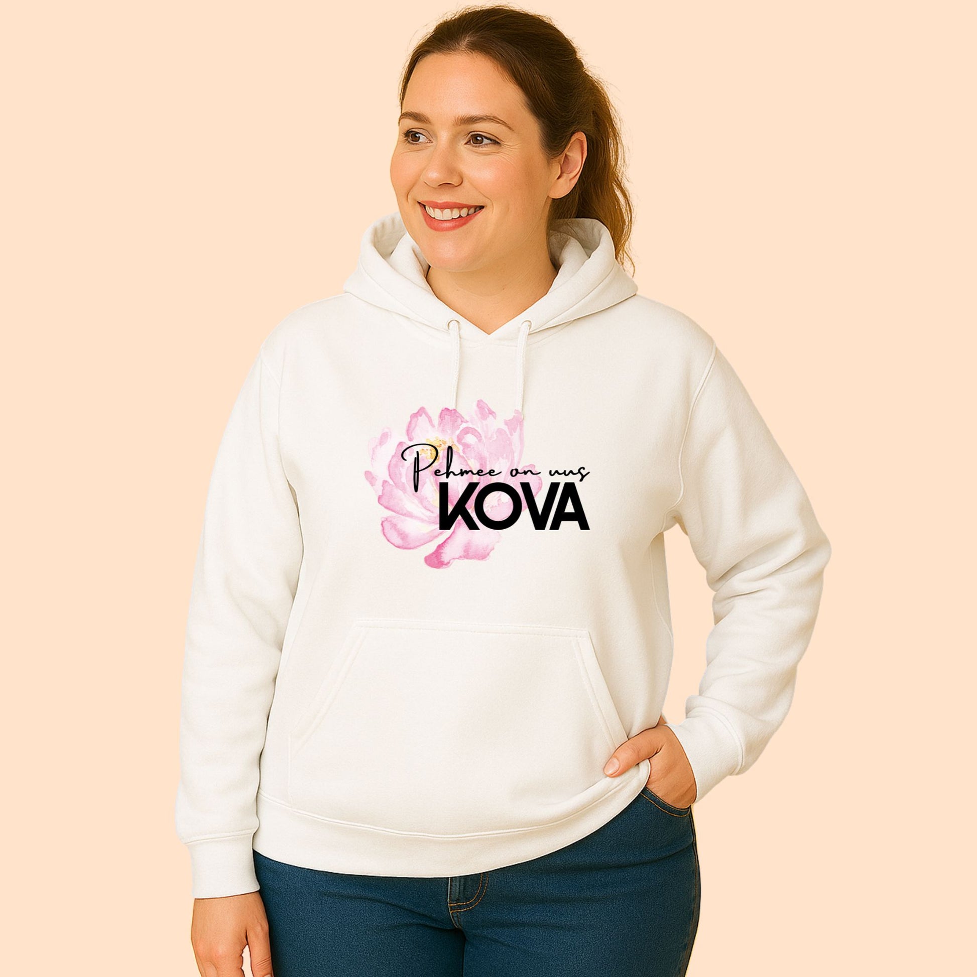 Pehmee on uus kova - huppari, useita värejä
