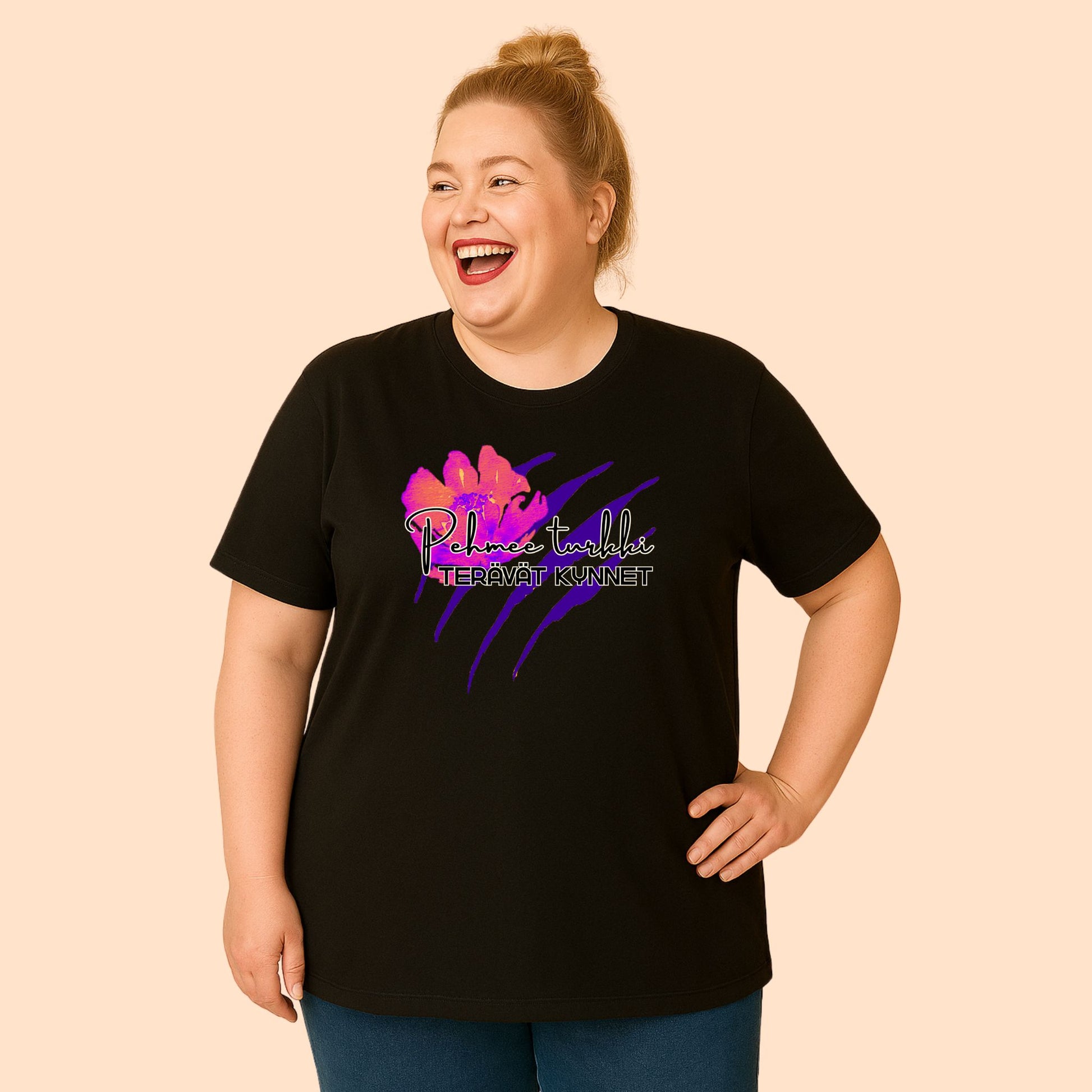 Pehmee turkki terävät kynnet - T-paita